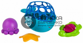Фото товара Oball Игрушки для ванны Морские друзья 10068