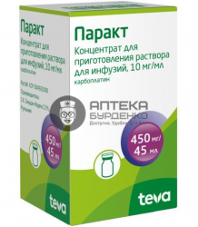 Фото товара Паракт конц. для приг. р-ра для инфузий 10мг/мл 45мл №1