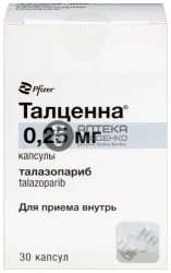 Фото товара Талценна капсулы 0,25мг №30